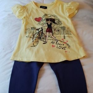 Girls outfit size 5t- worn once